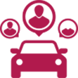 Kết nối Chủ xe và Hành khách
Giúp kết nối nhu cầu đi chung xe,
chia sẻ chi phí và di chuyển linh hoạt